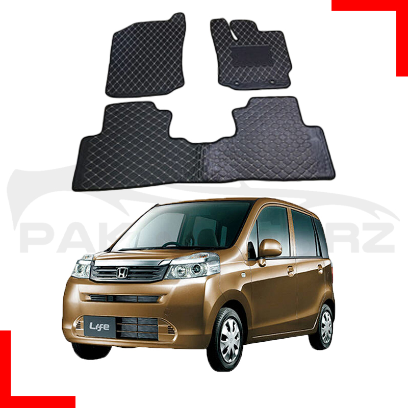 7D Floor Mat For Honda-Life 2008-2014
