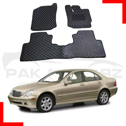 7D Floor Mat For Mercedes-C-Class 2001-2007