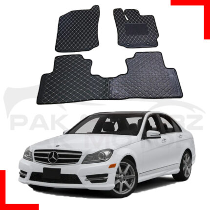 7D Floor Mat For Mercedes C-Class 2007-2014