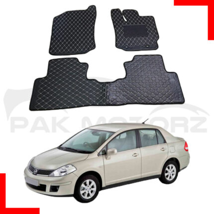 7D Floor Mat For Nissan Tiida 2004-2011