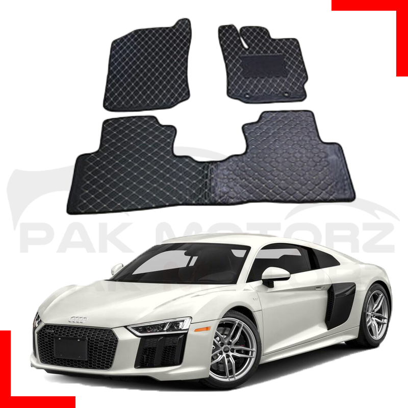 Audi R8 7D Floor Mat (Flat Style) 2007-2017