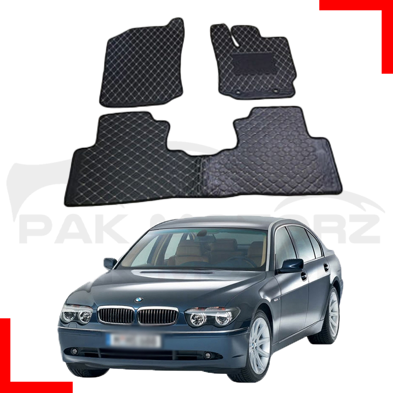 BMW 7 Series 7D Floor Mat (Flat Style) 2002-2009