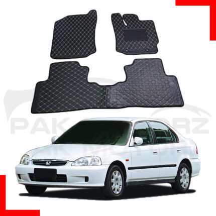 7D Floor Mat For Honda Civic 1999-2001
