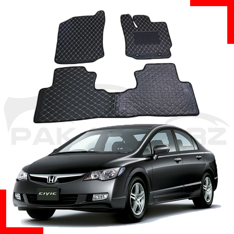 Honda Civic 7D Floor Mat (Flat Style) 2006-2012