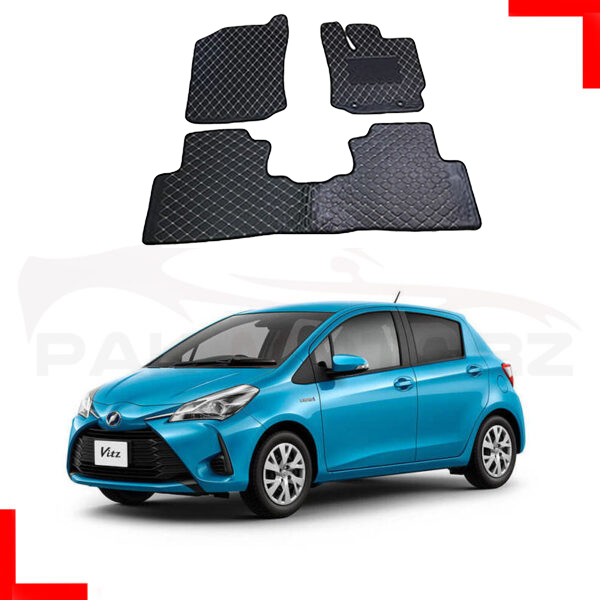 7D Floor Mat For Toyota Vitz 2010-2017